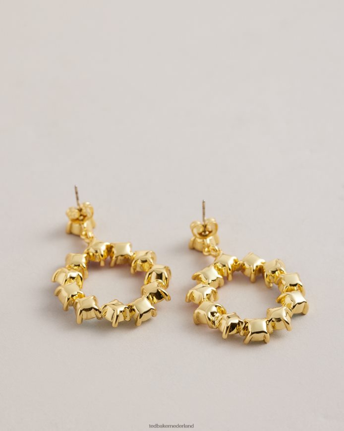 Ted Baker Kristallen hoepel oorbellen veelkleurig juwelen vrouwen 6R02N1150