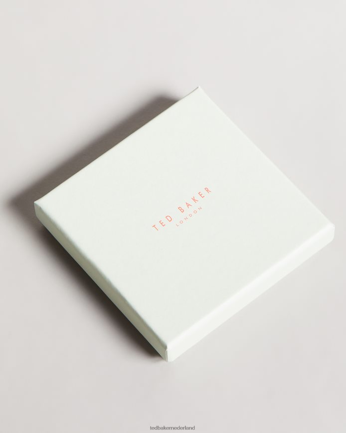 Ted Baker beaauu bloesem oorknopjes zilvere kleur juwelen vrouwen 6R02N1076