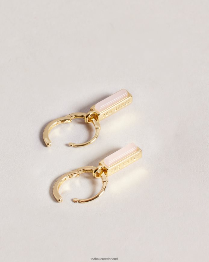 Ted Baker gwennie tbj2977 gem bar knuffel oorbel pl-roze juwelen vrouwen 6R02N1047