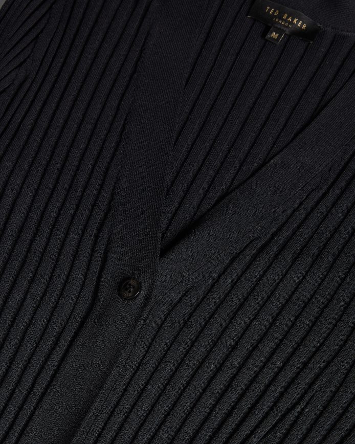 Ted Baker Nardaa lange vest zwart kleding vrouwen 6R02N602