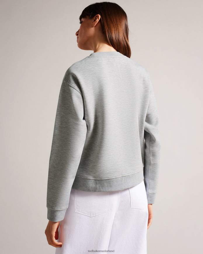 Ted Baker Sweatshirt met Lorito-logo grijs kleding vrouwen 6R02N537