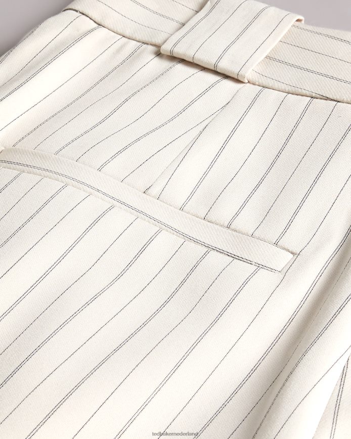 Ted Baker Kllarat getailleerde broek met ronde pijpen room kleding vrouwen 6R02N270