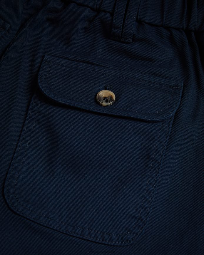 Ted Baker Steviey op maat gemaakte broek met wijde pijpen donker marine kleding vrouwen 6R02N319