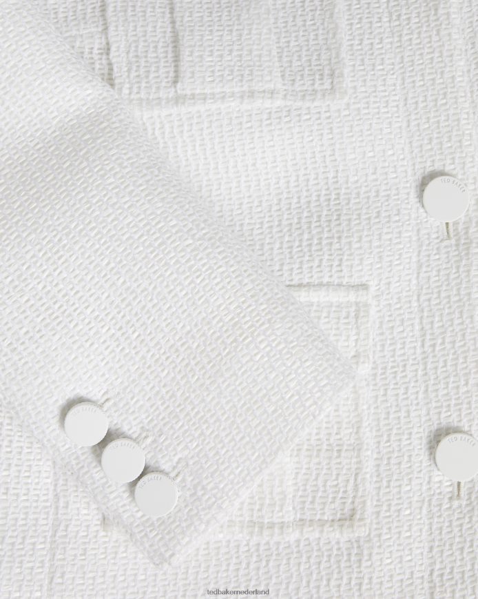 Ted Baker Alera cropped cargojack wit kleding vrouwen 6R02N225