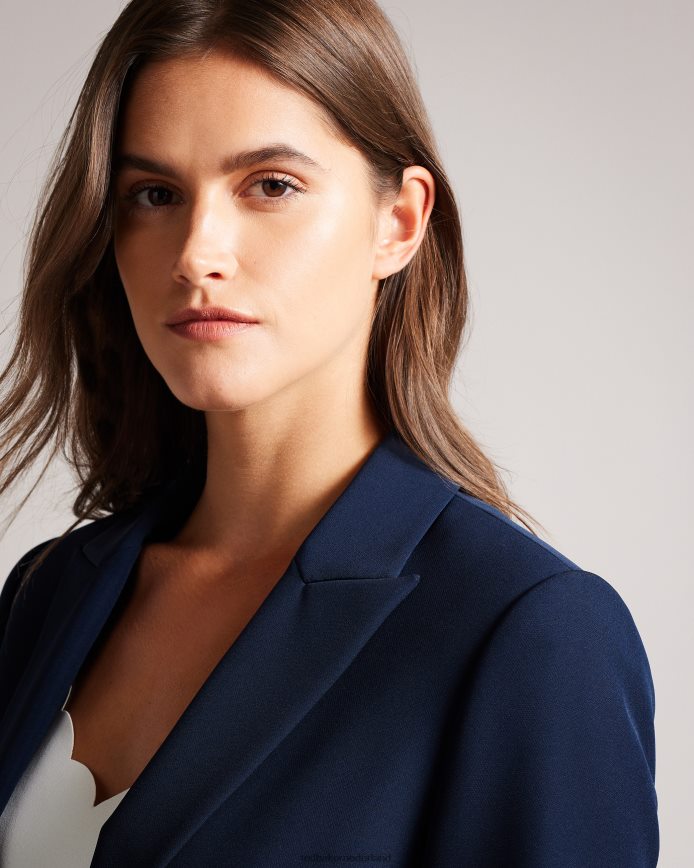 Ted Baker Rrae slank getailleerd jasje marine kleding vrouwen 6R02N271