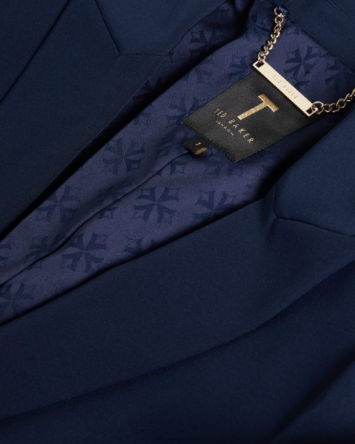 Ted Baker Rrae slank getailleerd jasje marine kleding vrouwen 6R02N271