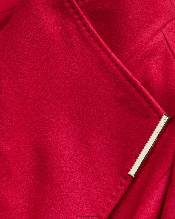 Ted Baker Wikkeljas van rozenwol donker roze kleding vrouwen 6R02N306