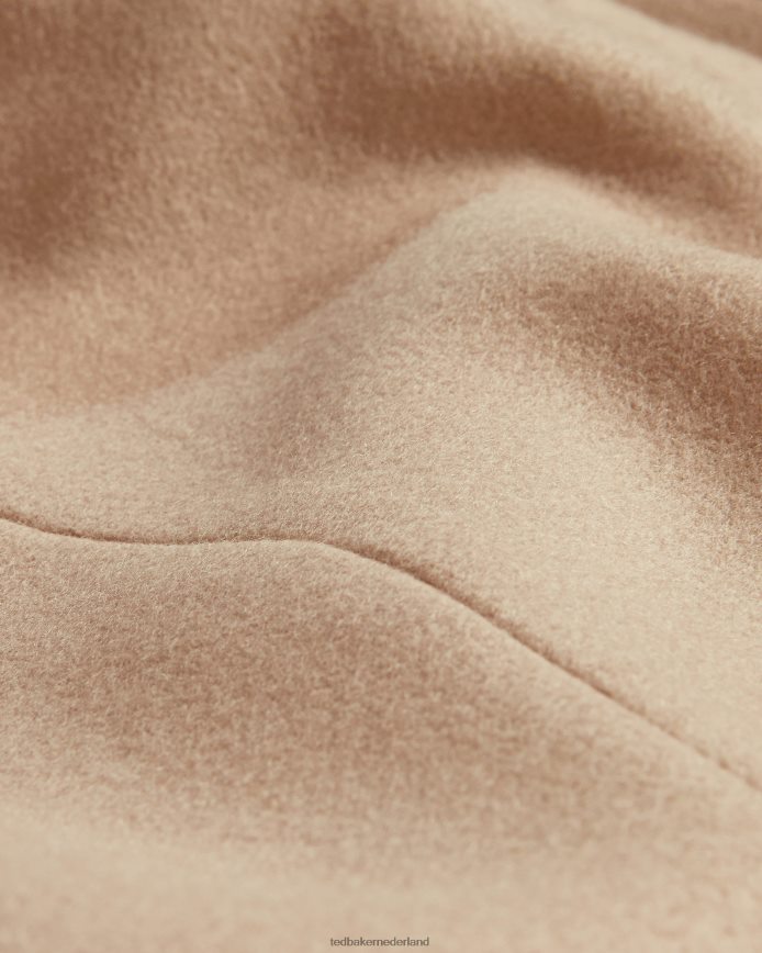 Ted Baker Wikkeljas van rozenwol kameel kleding vrouwen 6R02N185