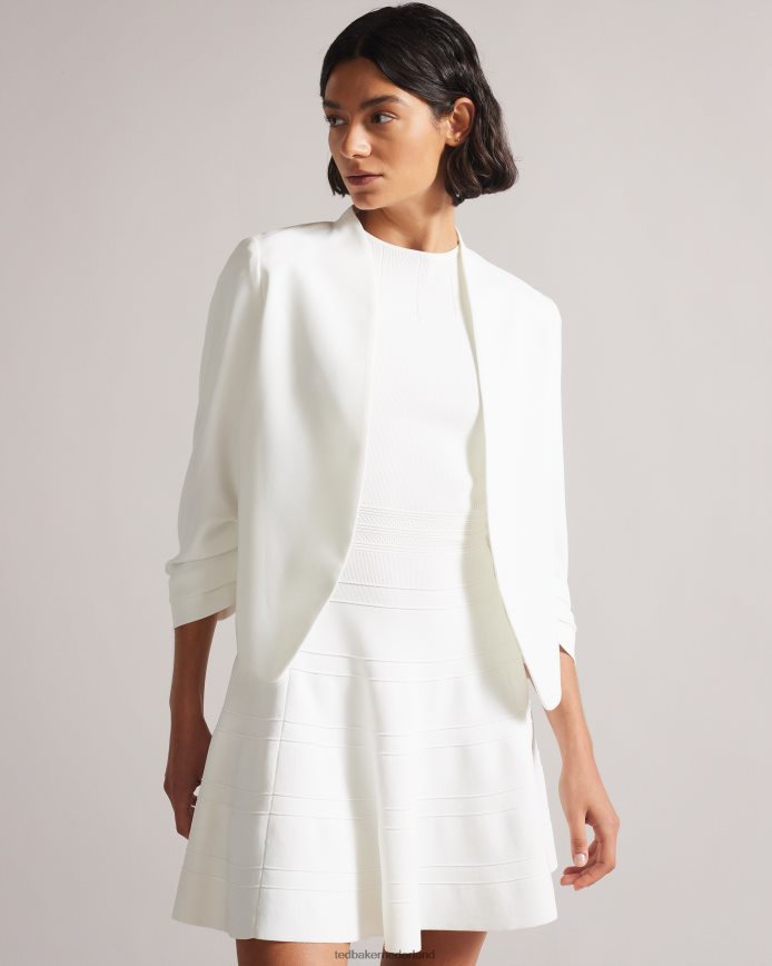 Ted Baker lila cropped jasje ivoor kleding vrouwen 6R02N131