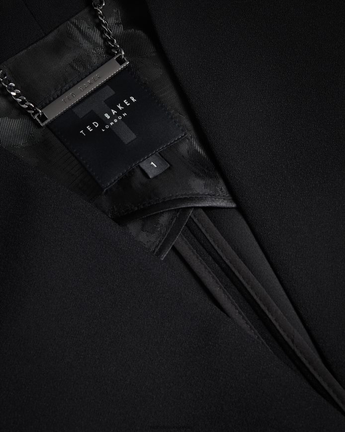 Ted Baker popy cropped jasje zwart kleding vrouwen 6R02N153