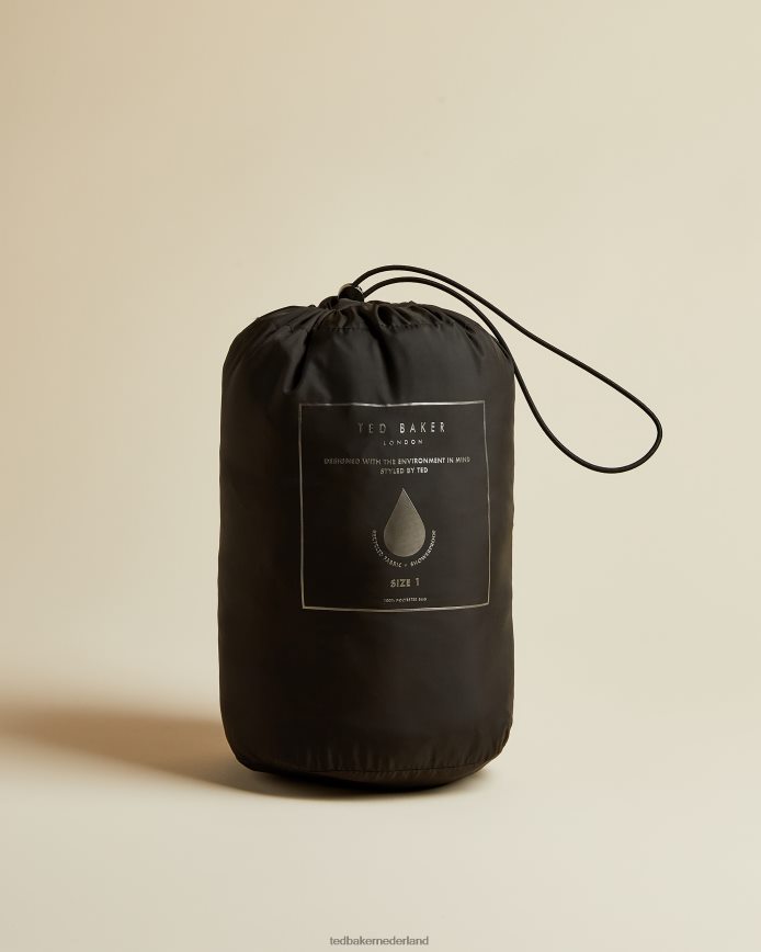 Ted Baker renika packaway gewatteerde jas zwart kleding vrouwen 6R02N577