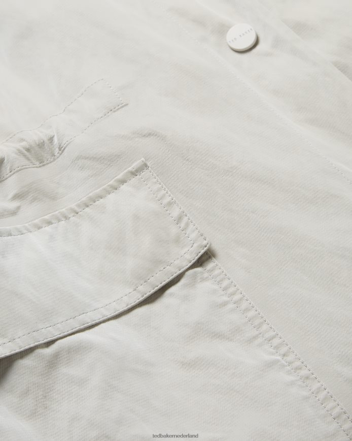 Ted Baker renniey technische regenmac wit kleding vrouwen 6R02N662