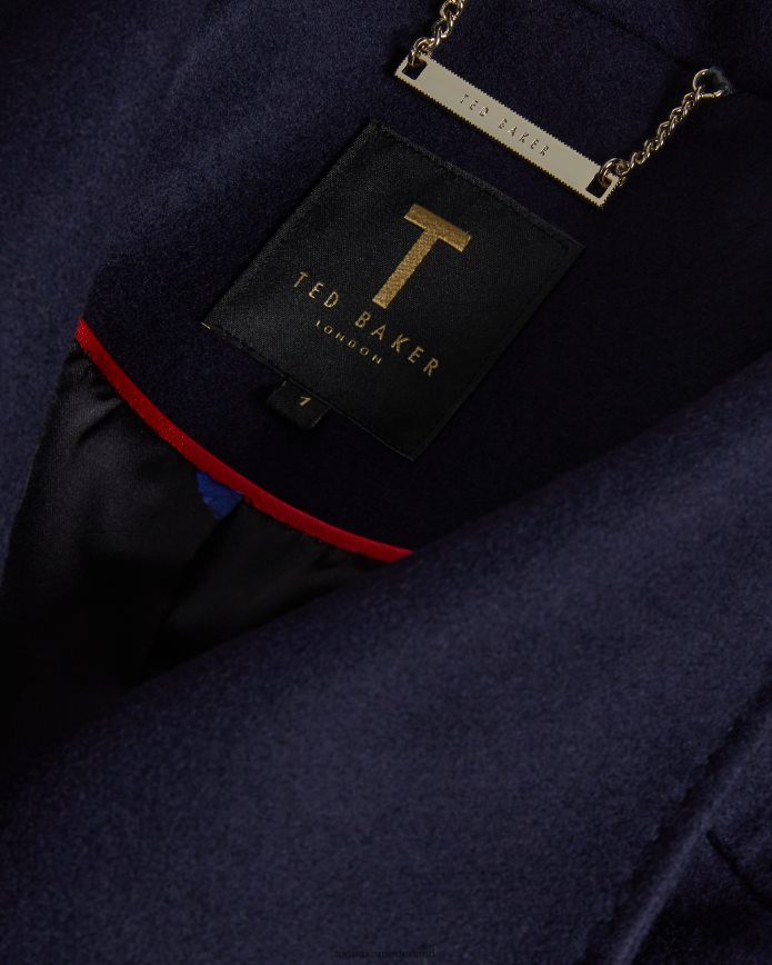 Ted Baker rytaa korte wollen wikkeljas donker marine kleding vrouwen 6R02N501