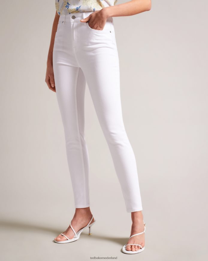 Ted Baker Ziarah skinny jeans wit kleding vrouwen 6R02N298