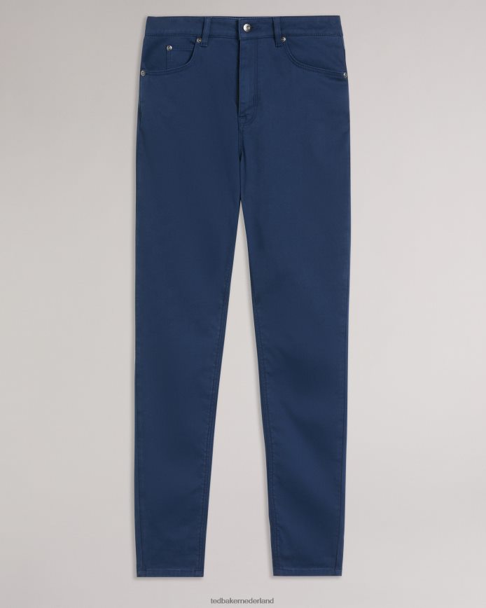 Ted Baker sophaa skinny fit satijnen jeans donkerblauw kleding vrouwen 6R02N123