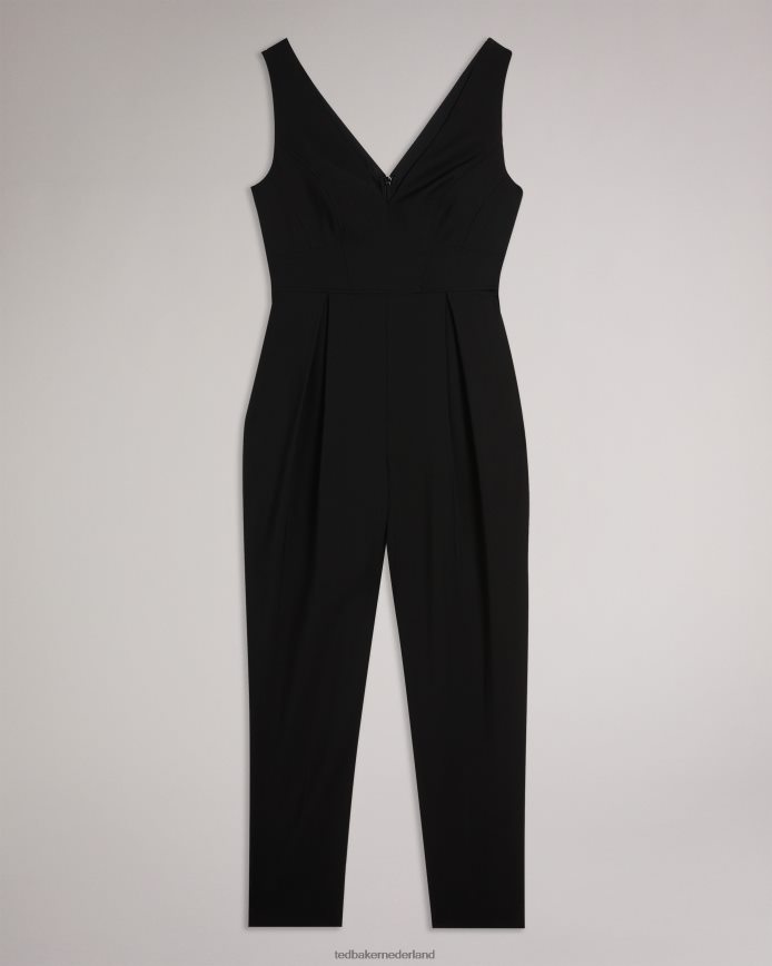 Ted Baker Bettsee getailleerde mouwloze jumpsuit zwart kleding vrouwen 6R02N236