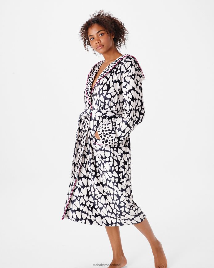 Ted Baker Glamii kamerjas met hartjes zwart kleding vrouwen 6R02N623