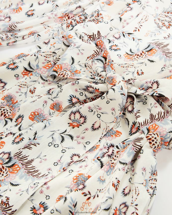 Ted Baker gilliie mini-jurk met hoge hals wit kleding vrouwen 6R02N517