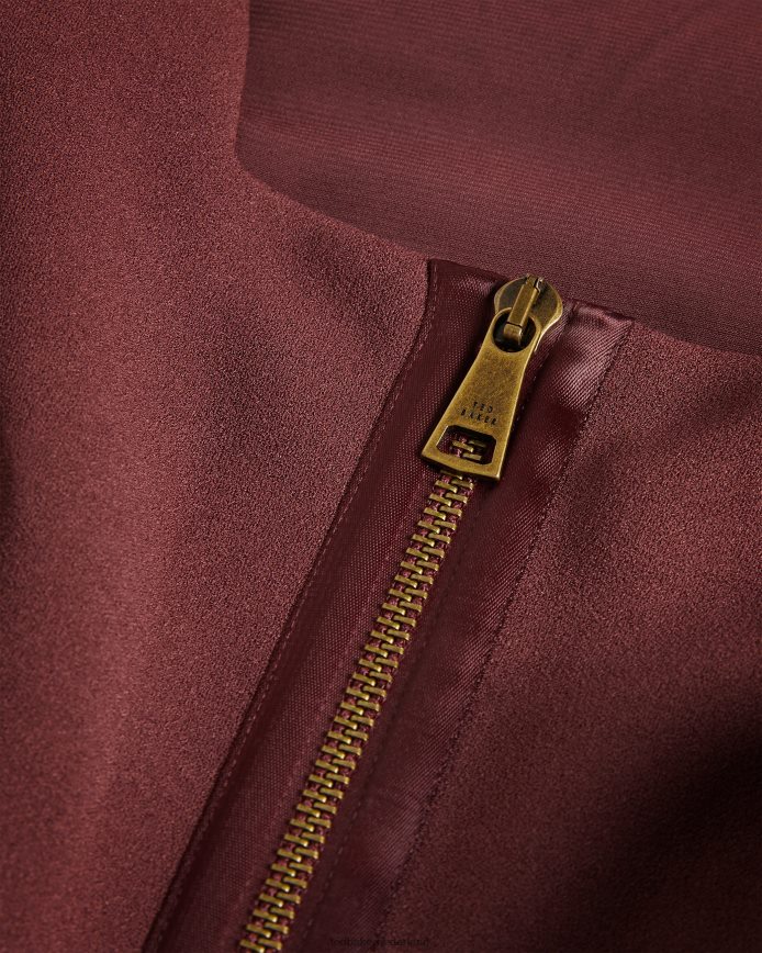 Ted Baker Lophiaz tulprokjurk bruin kleding vrouwen 6R02N453