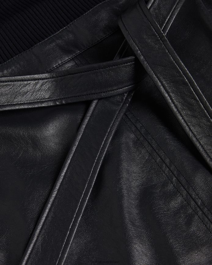 Ted Baker alltaa gebreide lijfjejurk met plooirok zwart kleding vrouwen 6R02N129