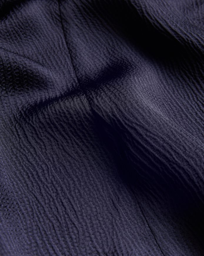 Ted Baker francic gehamerde satijnen sliprok marine kleding vrouwen 6R02N419