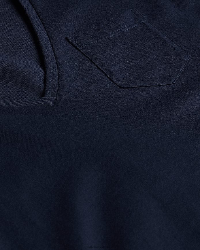Ted Baker lavas gemakkelijk fit t-shirt met v-hals marine kleding vrouwen 6R02N542