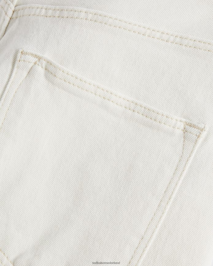 Ted Baker Elra denim jeans met ronde pijpen wit kleding vrouwen 6R02N589