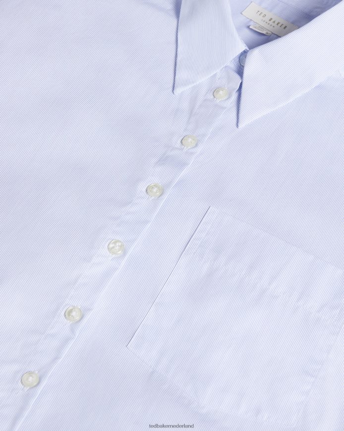 Ted Baker volledig gestreept overhemd wit kleding vrouwen 6R02N518