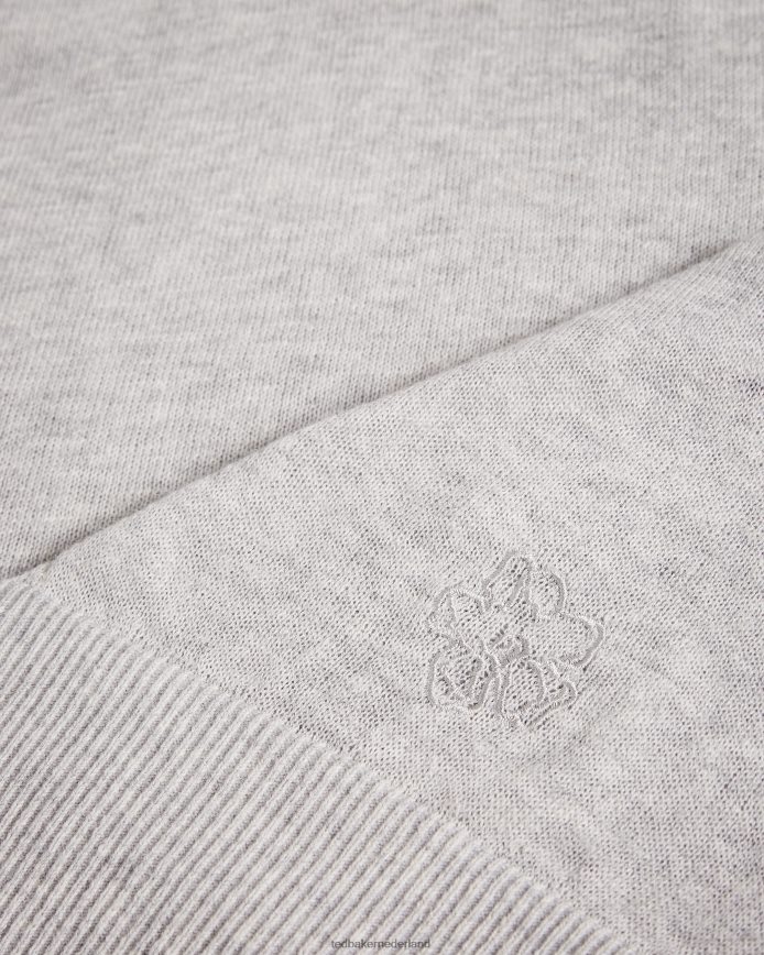 Ted Baker Trui met nicci-mouwdetails donkergrijs kleding vrouwen 6R02N591