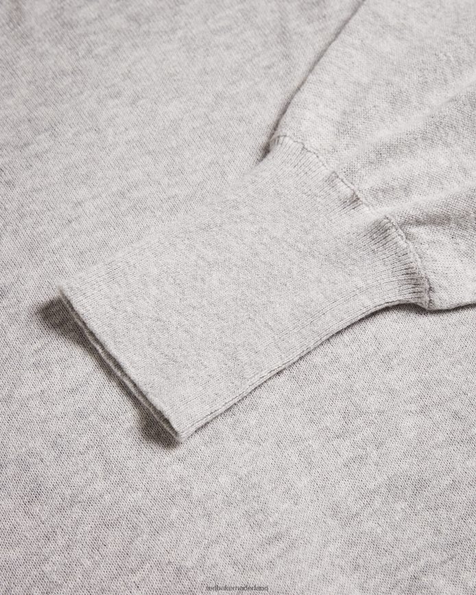 Ted Baker Trui met nicci-mouwdetails donkergrijs kleding vrouwen 6R02N591