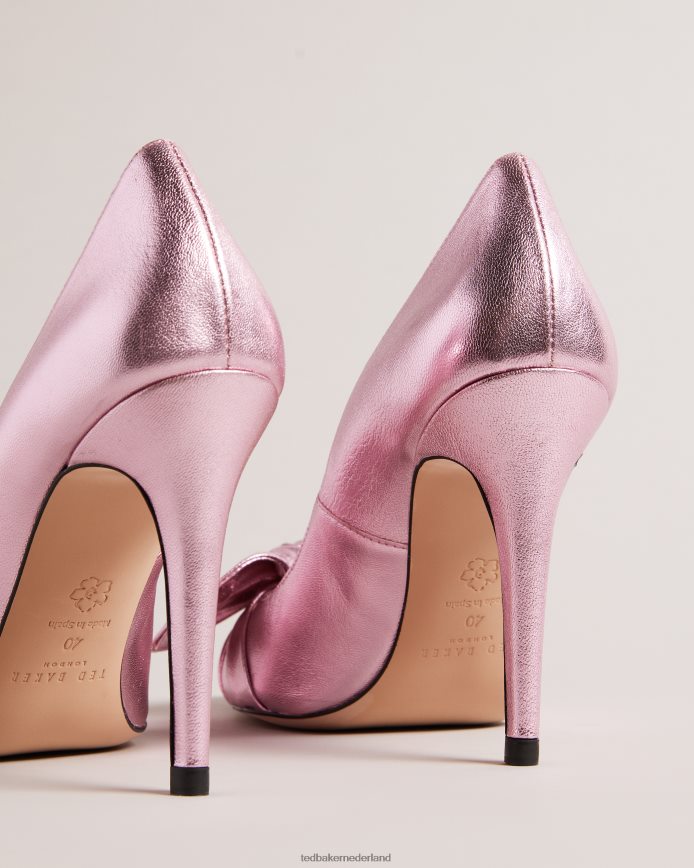Ted Baker ryal metallic pumps lichtroze schoenen vrouwen 6R02N849