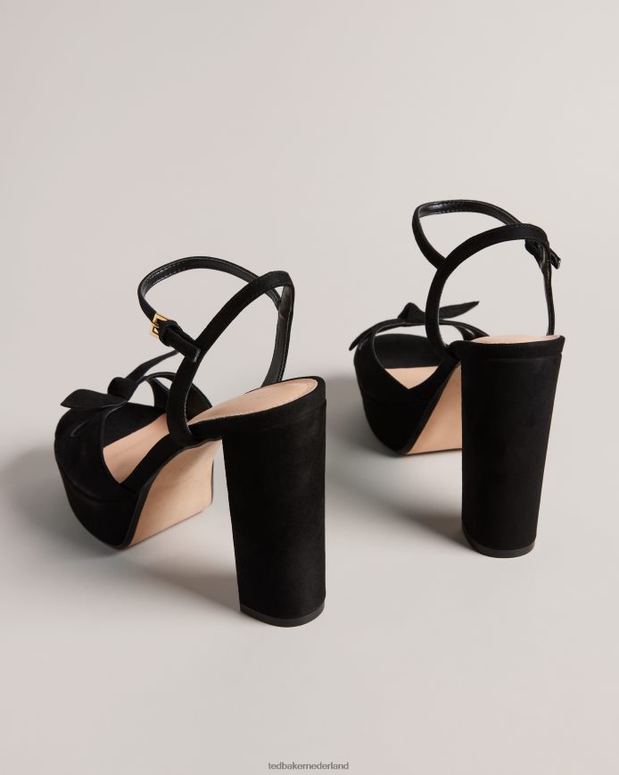 Ted Baker Kayllas platformsandalen met hak zwart schoenen vrouwen 6R02N866