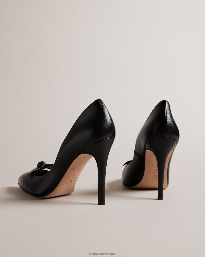 Ted Baker Teliah leren pumps verfraaid met strik zwart schoenen vrouwen 6R02N900