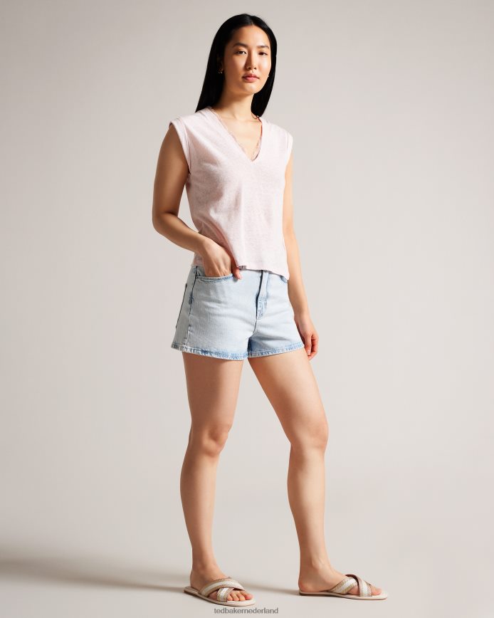 Ted Baker Ashika sandalen met bandjes ivoor schoenen vrouwen 6R02N873