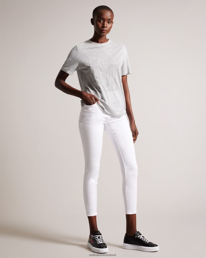 Ted Baker Lorayy platform-sneakers met bloemenprint zwart schoenen vrouwen 6R02N859