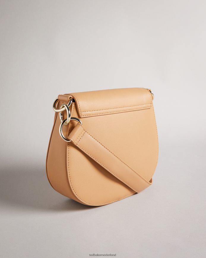 Ted Baker Crossbodytas met geweven webbing-logo van het Darcell-merk kameel Tassen vrouwen 6R02N710