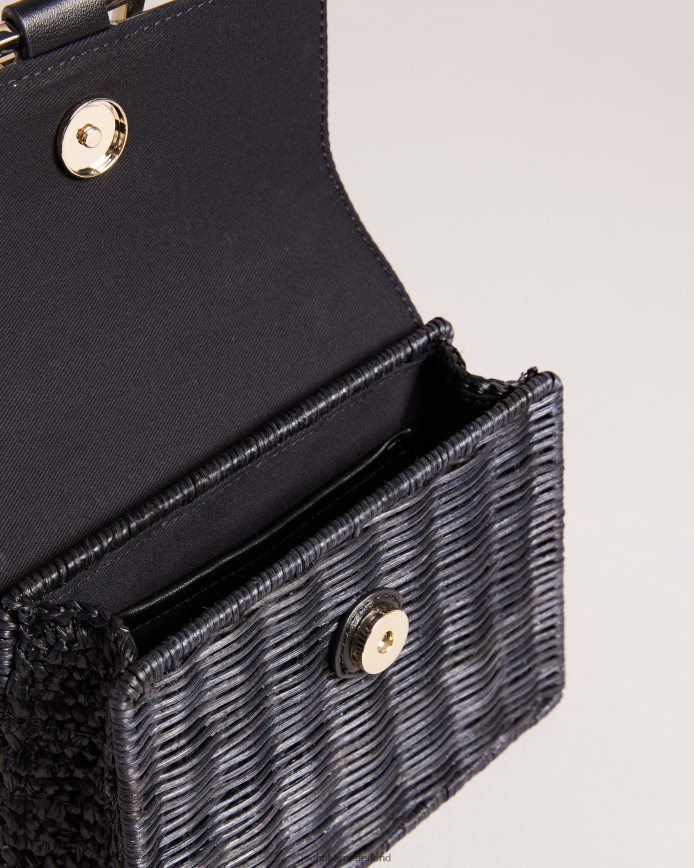 Ted Baker Jaylisa crossbodytas met handvat aan de bovenkant zwart Tassen vrouwen 6R02N743