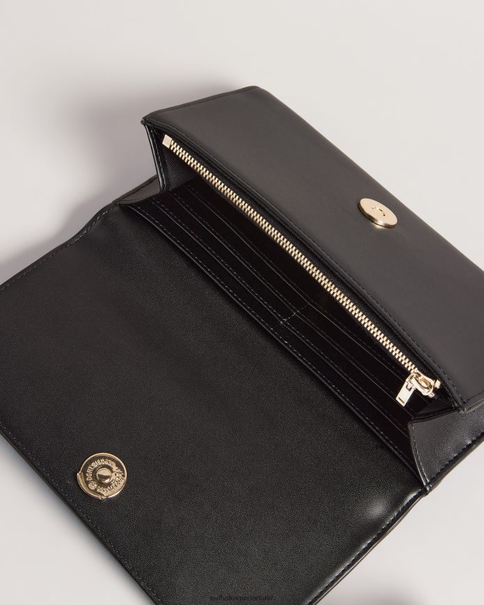 Ted Baker Kamelya crossbodytas met geweven details zwart Tassen vrouwen 6R02N1147