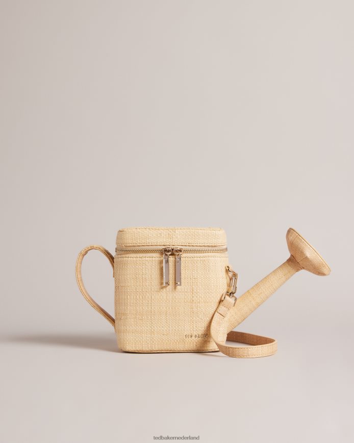 Ted Baker Watrcan strogieter crossbodytas natuurlijk Tassen vrouwen 6R02N805