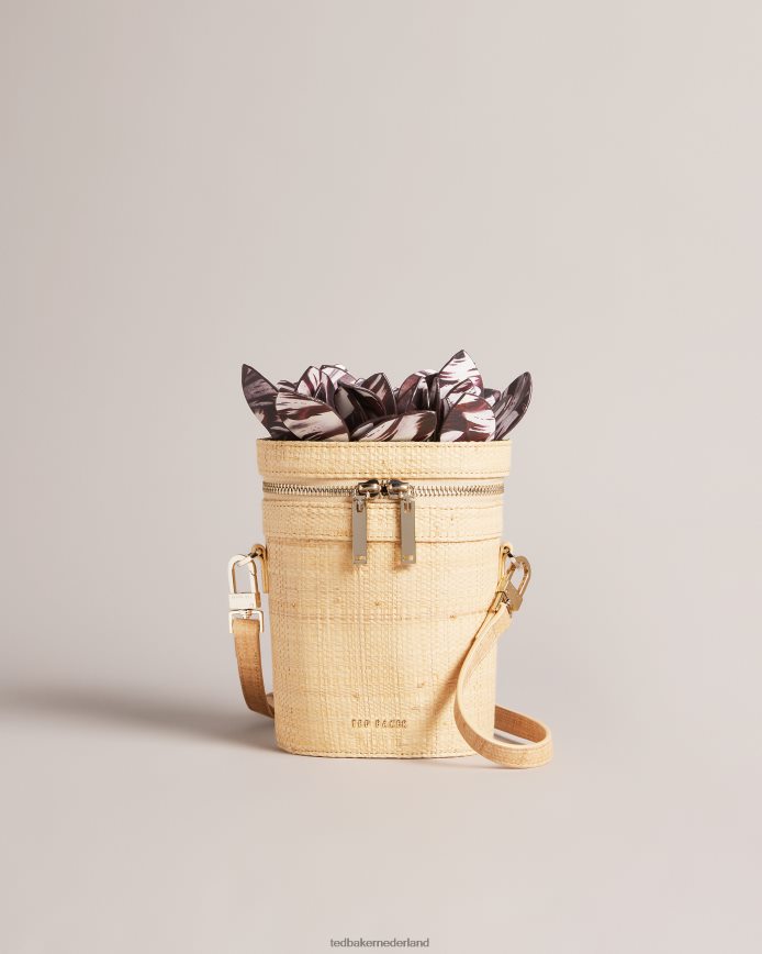 Ted Baker tuuliip tulp crossbodytas natuurlijk Tassen vrouwen 6R02N754