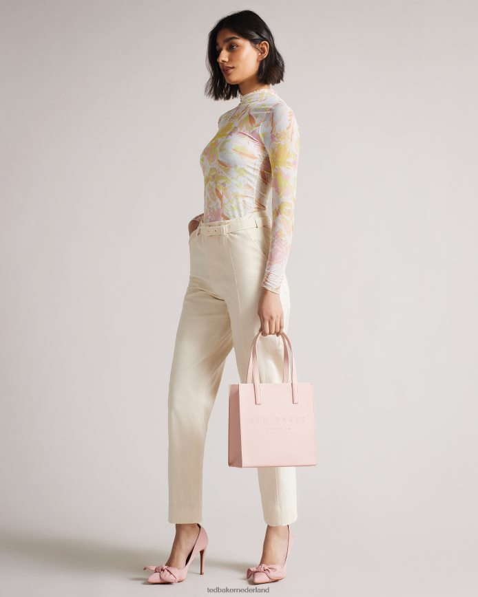 Ted Baker Seacon kleine crosshatch icon-tas roze Tassen vrouwen 6R02N773