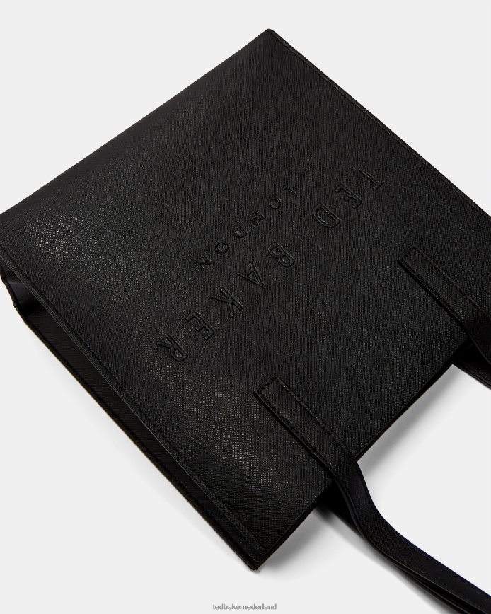 Ted Baker Seacon kleine crosshatch icon-tas zwart Tassen vrouwen 6R02N780