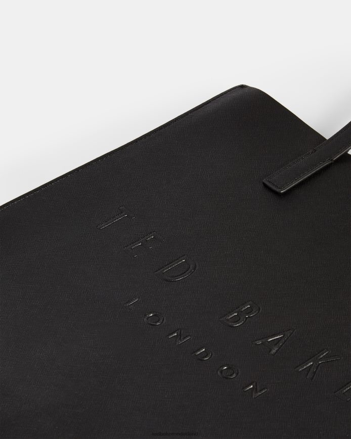 Ted Baker soocon grote crosshatch icon-tas zwart Tassen vrouwen 6R02N763