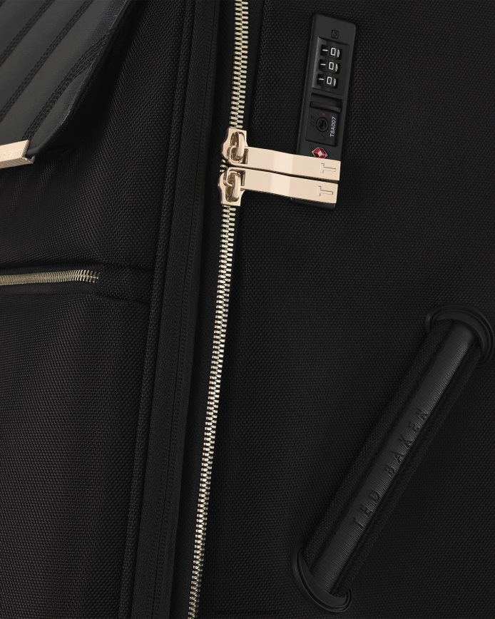 Ted Baker averri softside trolleykoffer zwart Tassen vrouwen 6R02N819