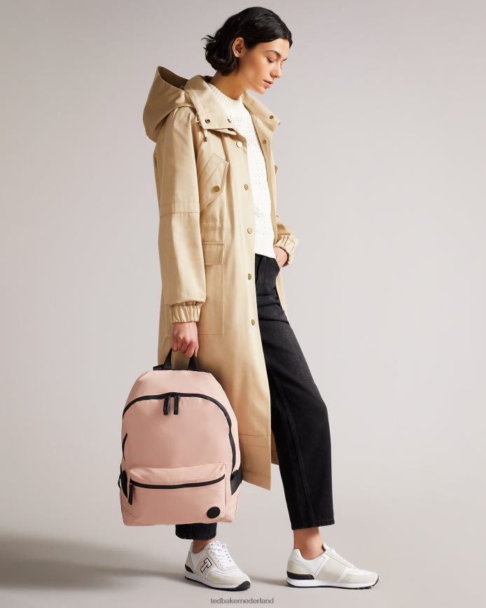 Ted Baker Ressah opvouwbare rugzak bleekroze Tassen vrouwen 6R02N834