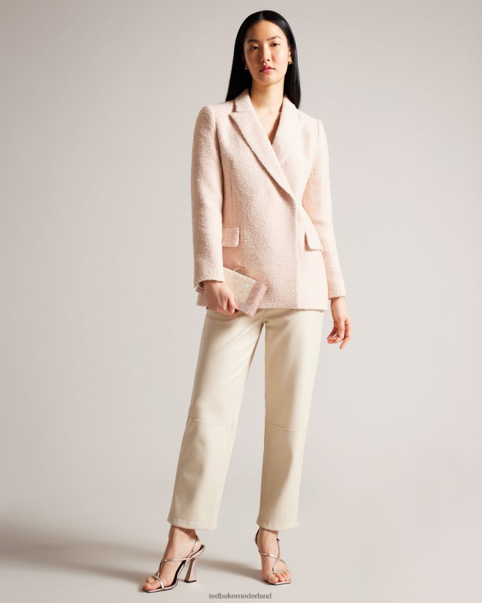 Ted Baker Plassie gemarmerde schoudertas natuurlijk Tassen vrouwen 6R02N742