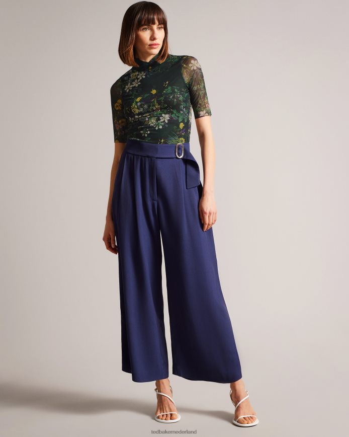 Ted Baker Gorgee mesh-top met hoge hals zwart kleding vrouwen 6R02N315