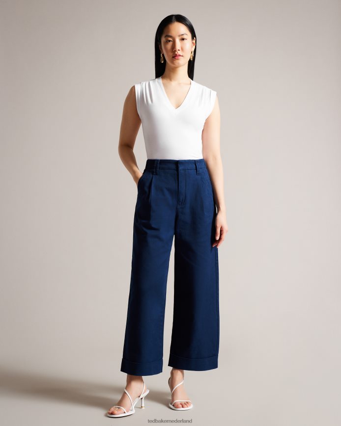 Ted Baker brielll aansluitende v-hals wit kleding vrouwen 6R02N150