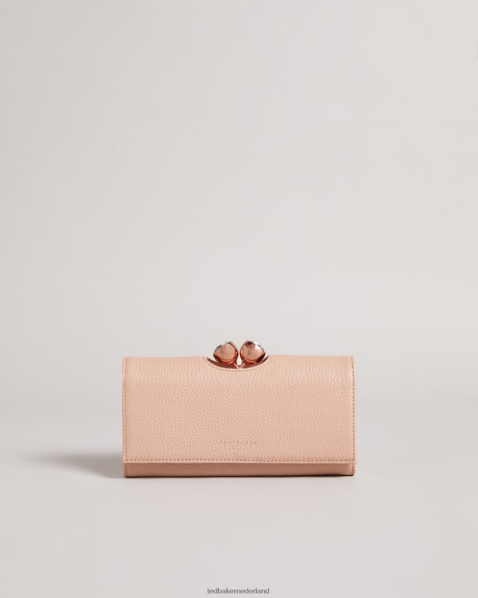 Ted Baker Tammyy leren portemonnee met bobbel-matinee, getextureerd leer nerts accessoires vrouwen 6R02N1173