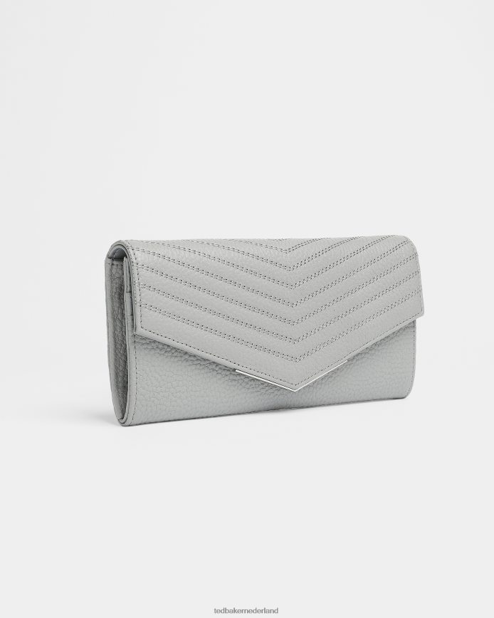 Ted Baker kkattie gewatteerde flapmatinee grijs accessoires vrouwen 6R02N1181